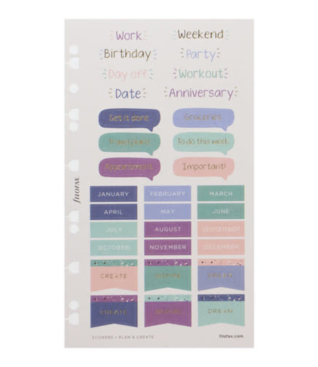 Filofax Stickers Expressions