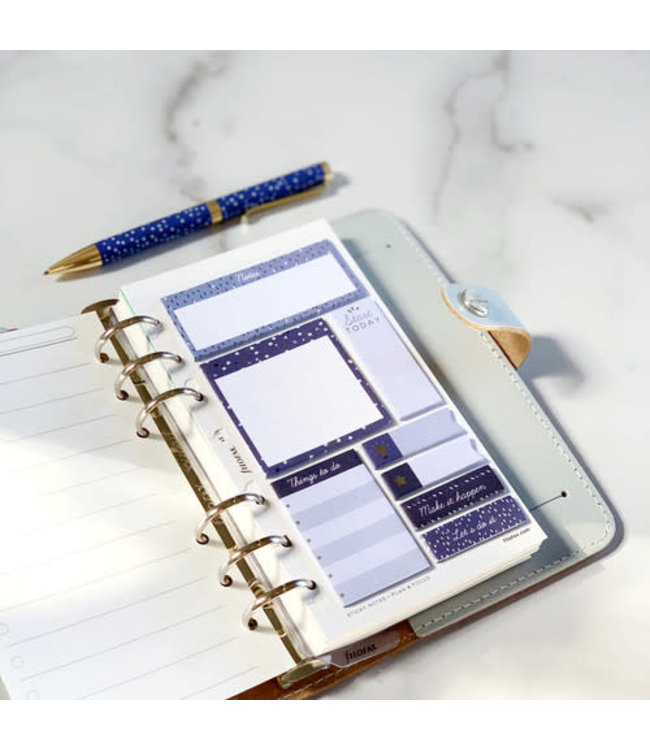 Filofax Sticky notes Indigo