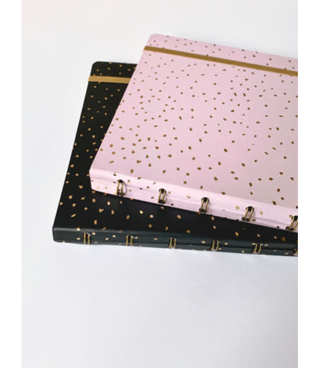 Filofax A5 Notebook Confetti Charcoal