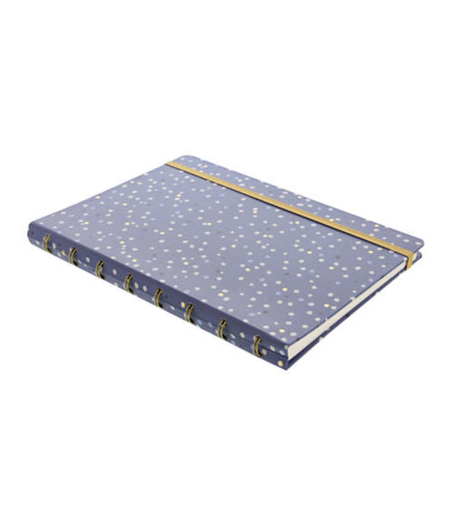 Filofax A5 Notebook Indigo Snow