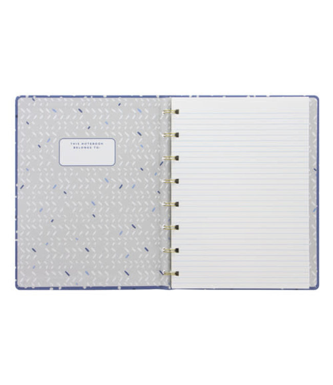 Filofax A5 Notebook Indigo Snow