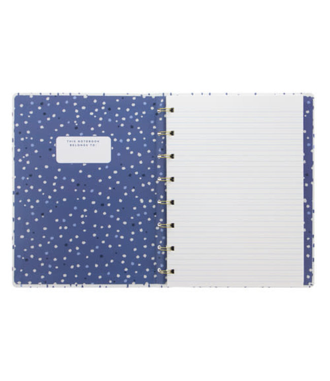 Filofax A5 Notebook Indigo Frost