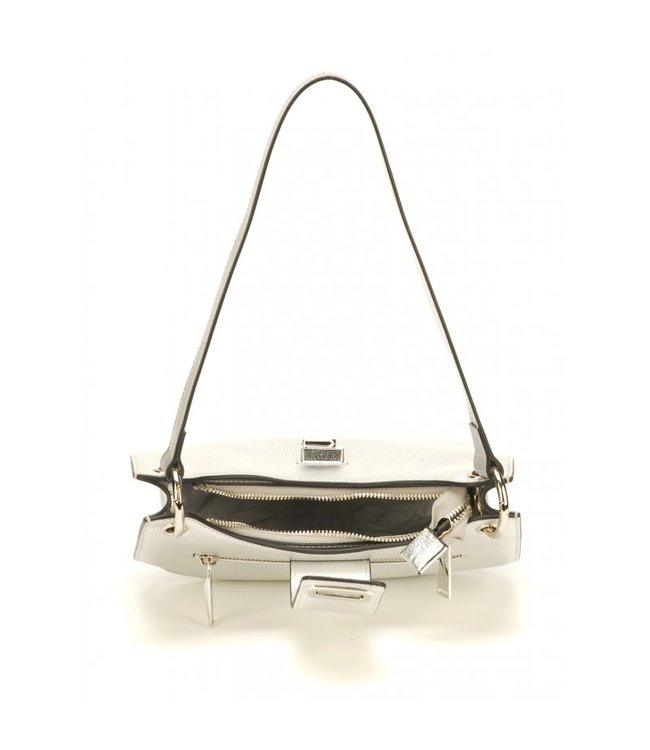 Schoudertas Alissa zilver