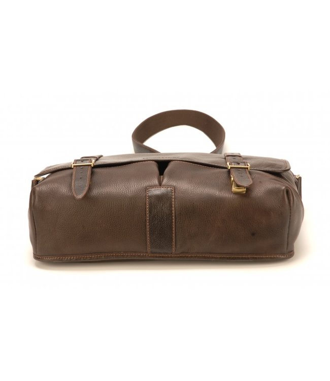 schoudertas Julio kastanjebruin