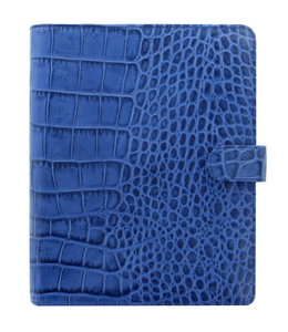 Filofax A5 organiser Classic croc Indigo