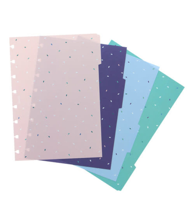 Filofax A5 Notebook dividers Garden