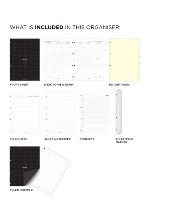 Filofax A4 organiser Metropol