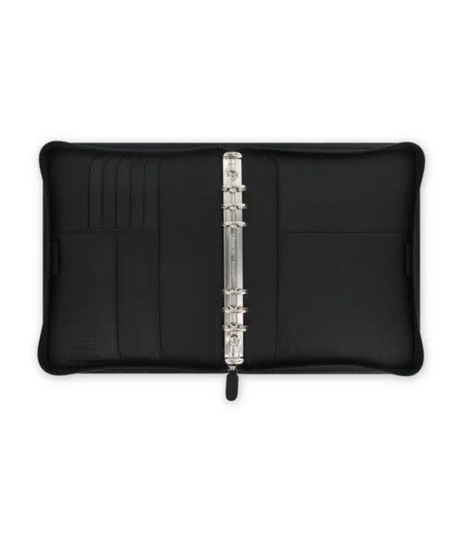 Filofax A5 organiser A5 ZIP nappa Black