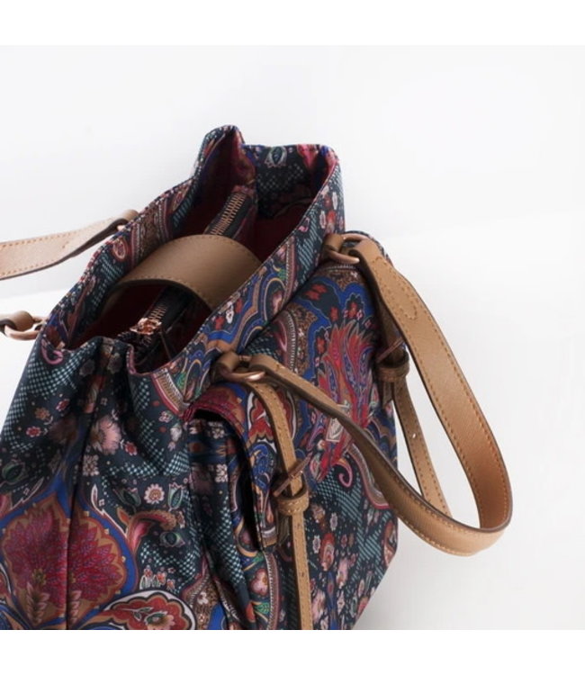 handtas Paisley Royal blue