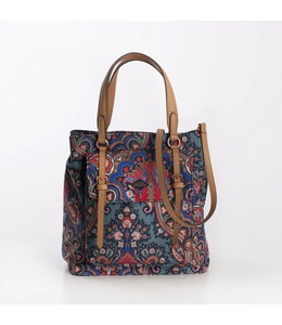 handtas Paisley Royal blue