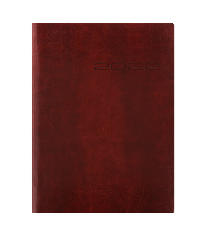 Lett's of London 2024 Diary Lecassa A4 week/2 pages (Brown)