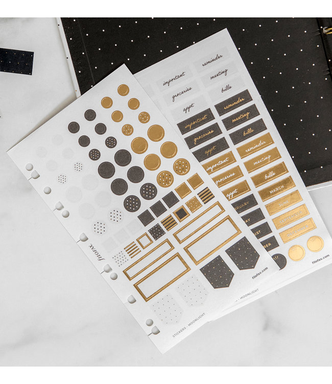 Filofax Moonlight Sticky Notes