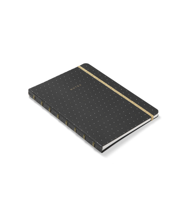 Filofax Moonlight A5 Notebook Black