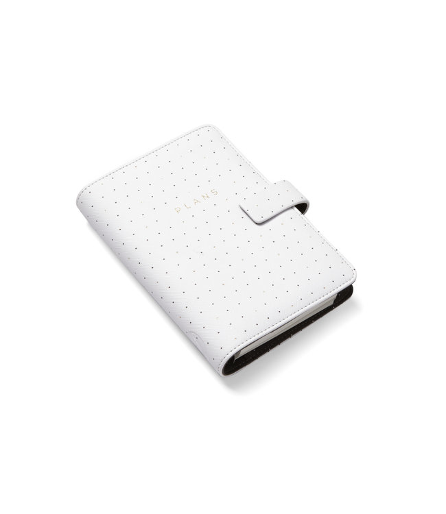 Filofax Moonlight Personal Organiser White
