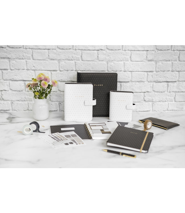 Filofax Moonlight Personal Organiser White