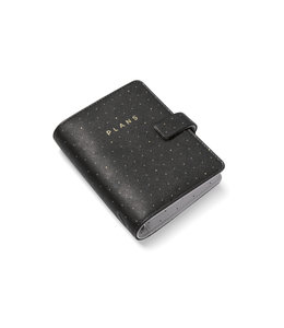 Filofax Moonlight Pocket Organiser Black