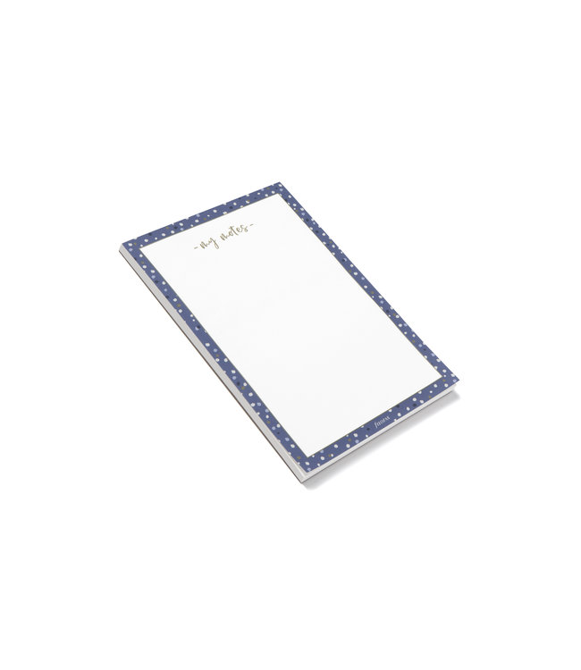 Filofax Notepad - My notes Indigo