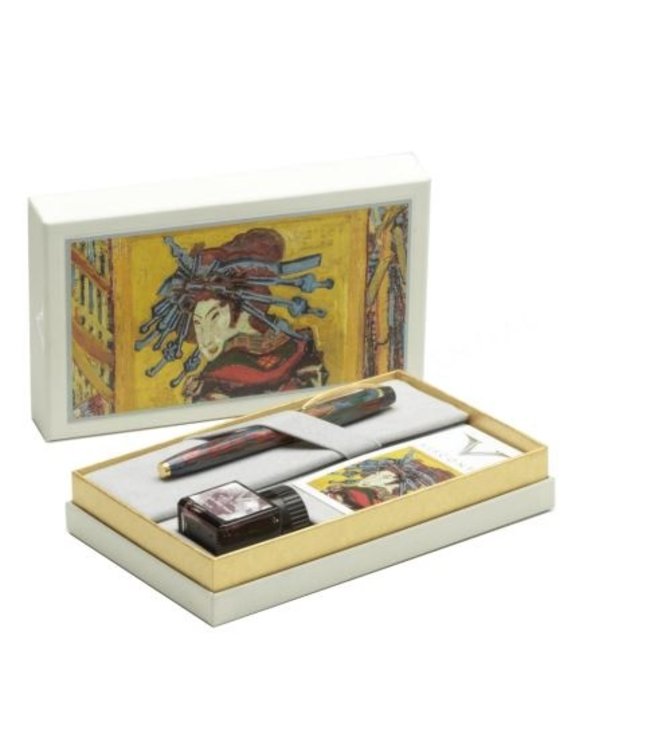 Visconti Van Gogh OIRAN Fountain Pen + Inkt