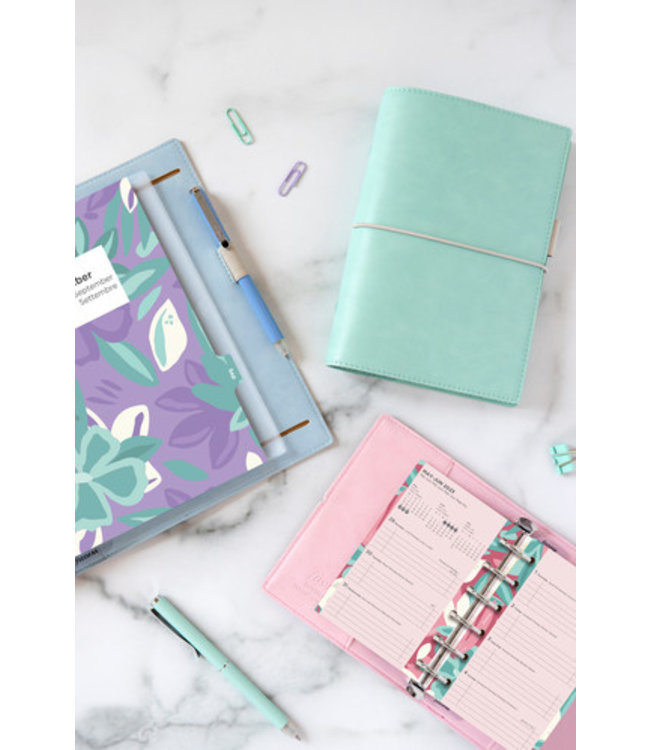Filofax Pocket Agenda-vulling Illustrated Flower PACK