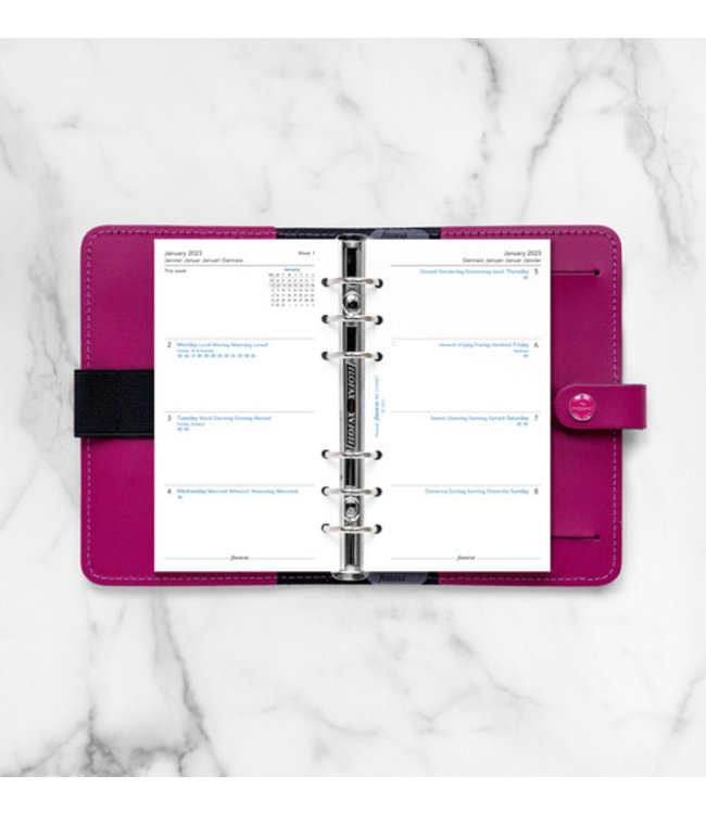 Filofax Personal Agenda-vulling Week/2 pages
