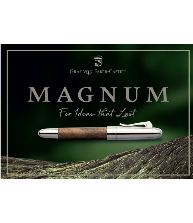 Graf von Faber Castell Magnum Caucasian walnut Fountain pen  - Copy