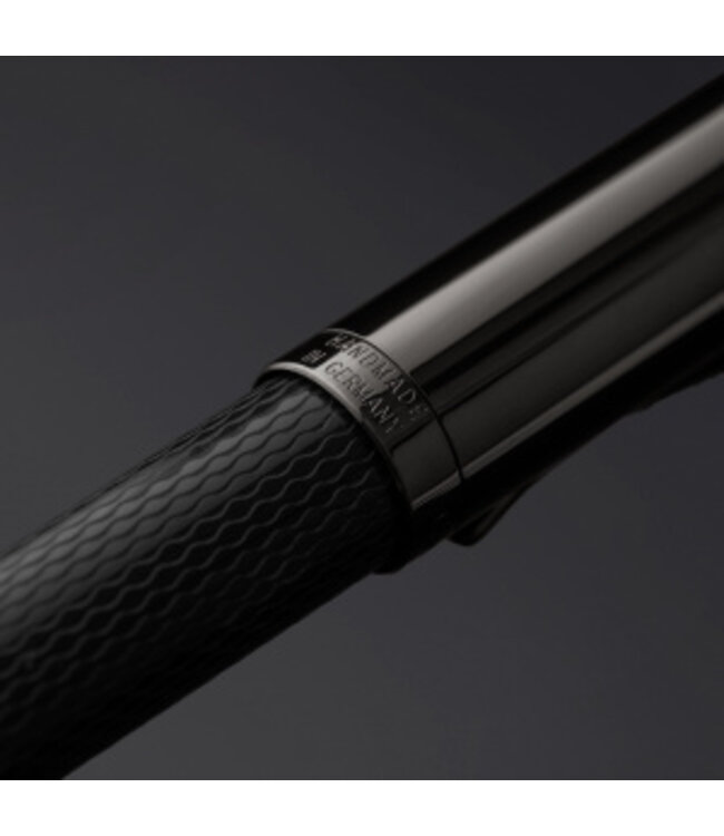 Graf von Faber Castell Guilloche Roller Black Edition