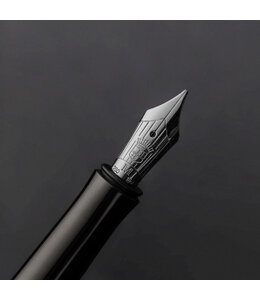 Graf von Faber Castell Guilloche All Black Fountain Pen