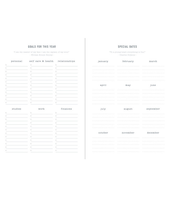 Lett's of London 2024 Full Year Diary 'OSLO'