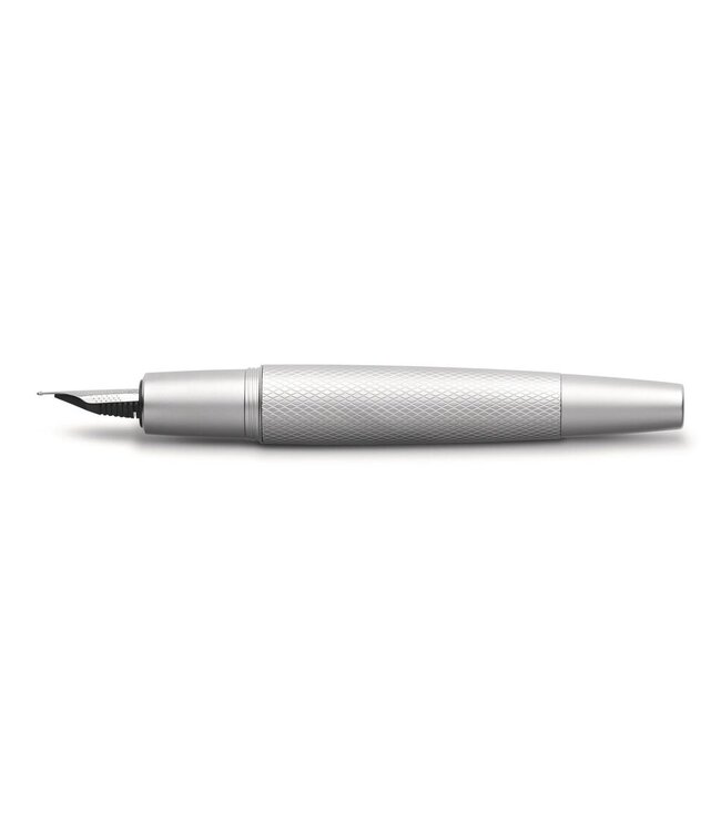 Faber-Castell E-motion Pure Silver Fountain Pen