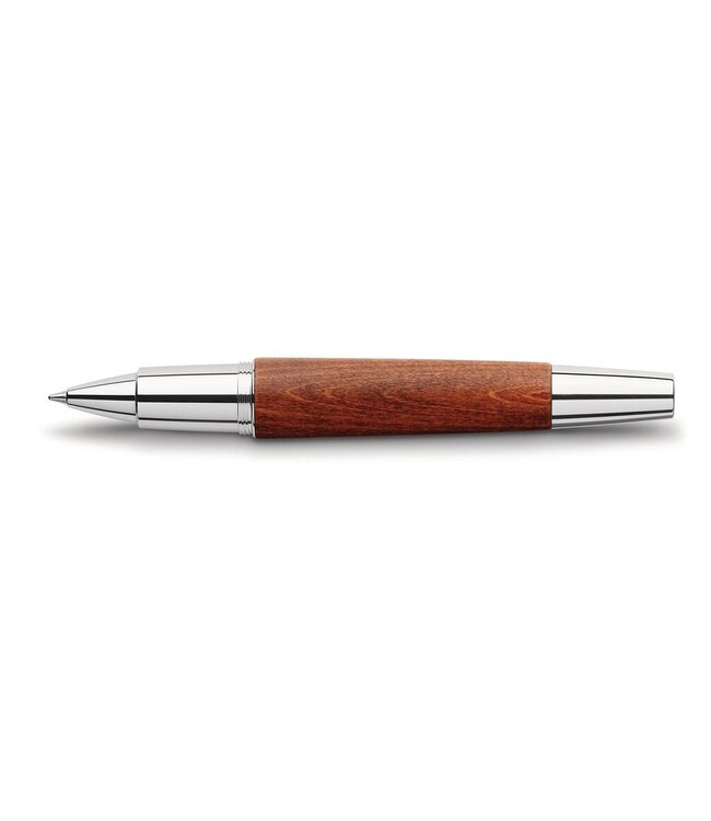 Faber-Castell E-motion Pearwood Reddisch Dark Brown Roller