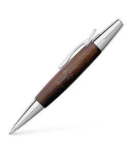 Faber-Castell E-motion Pearwood Reddisch Dark Brown ballpoint