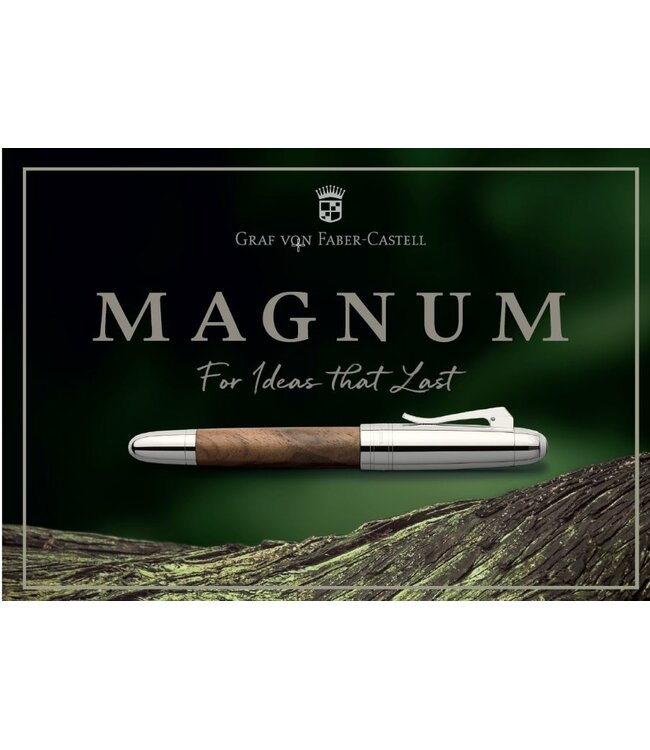 Graf von Faber Castell Magnum Caucasian walnut Rollerball