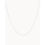 flawed  dotted necklace - silver