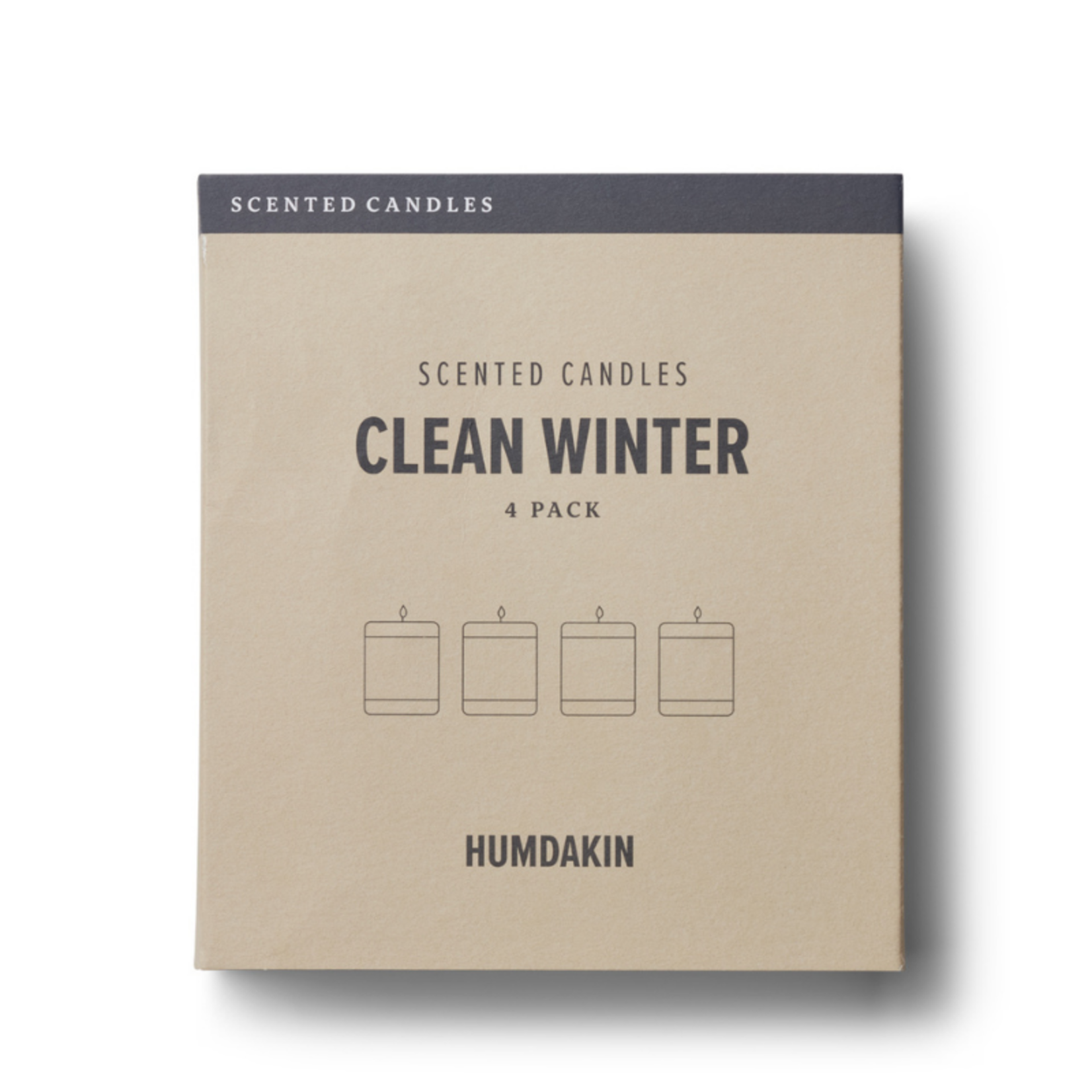 humdakin humdakin - scented - clean winter - set van 4