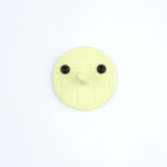 studio daphne zuilhof nosy wall hook - yellow