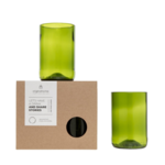 original home glass green - set of 2  -  M