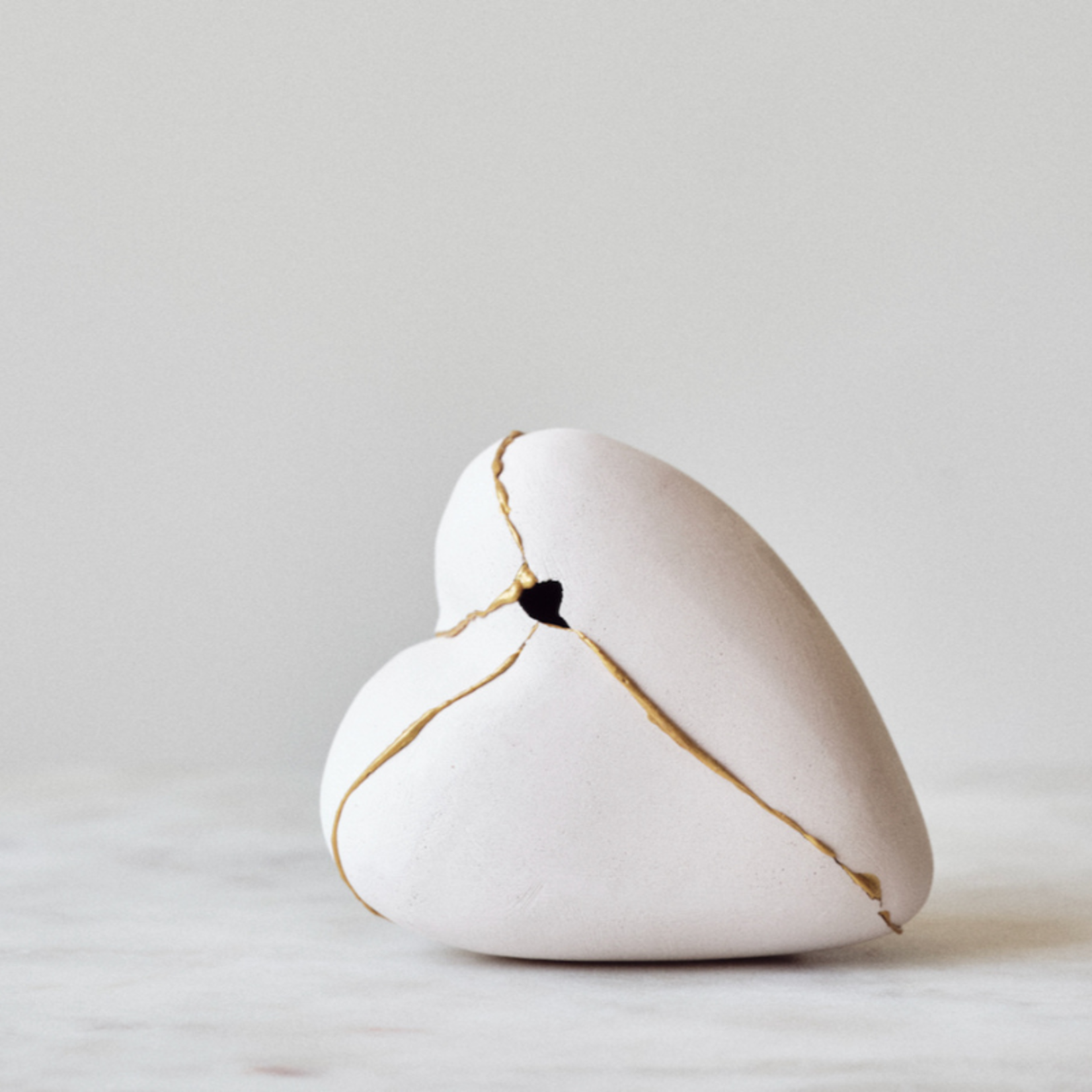 DIY Kintsugi Kit w/ Ceramic Heart