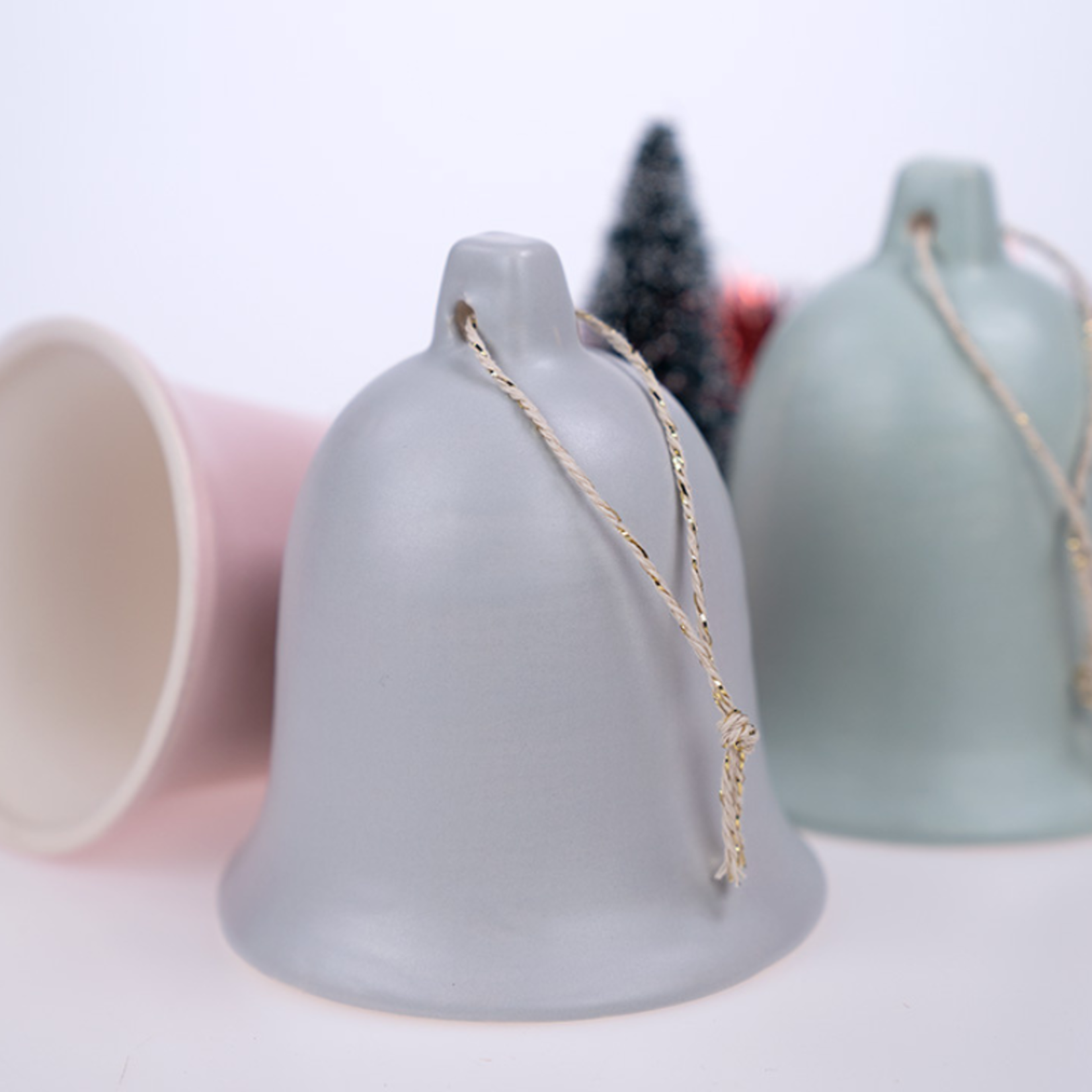 NADesign NADesgin ceramic christmas bell - matt grey