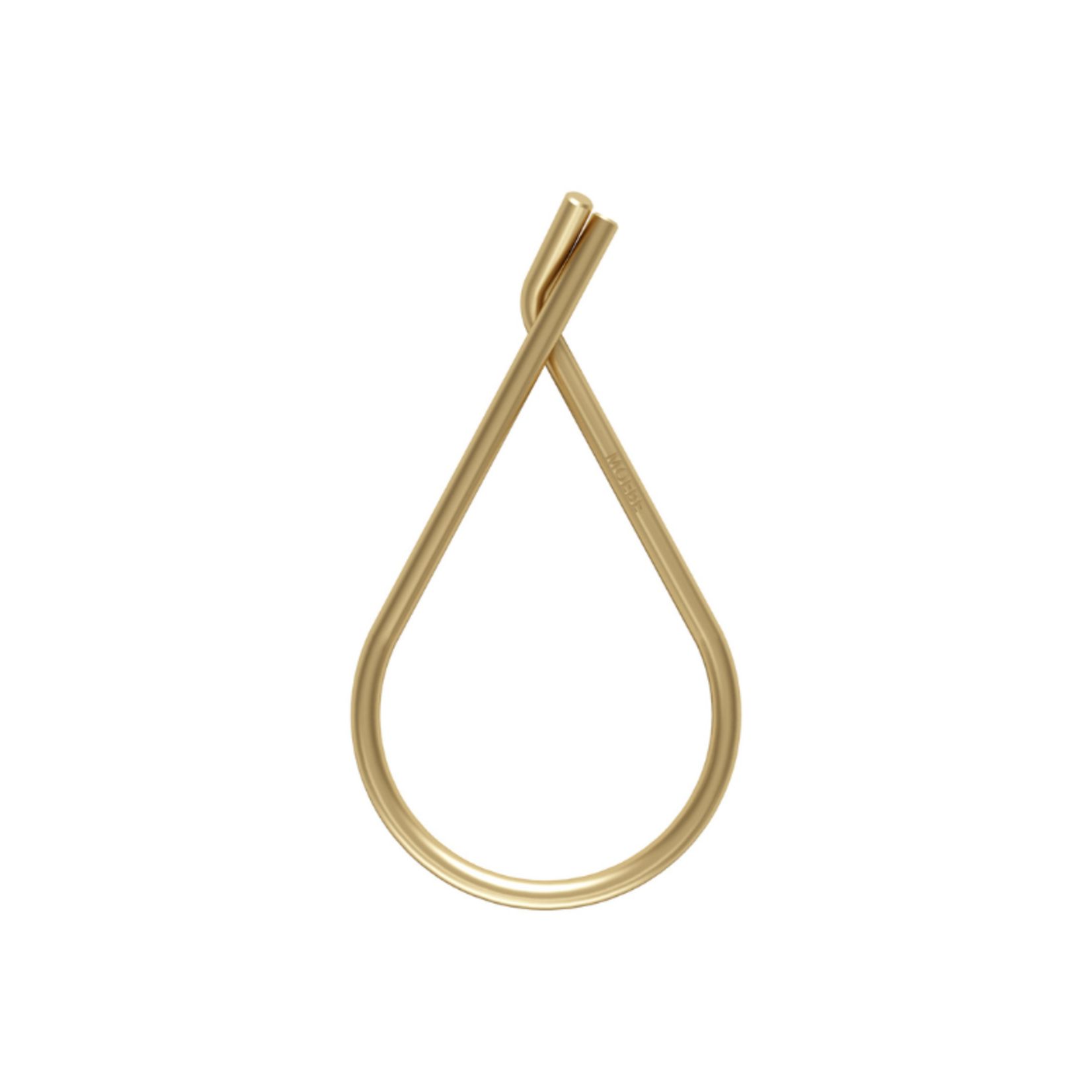 moebe moebe key ring - brass