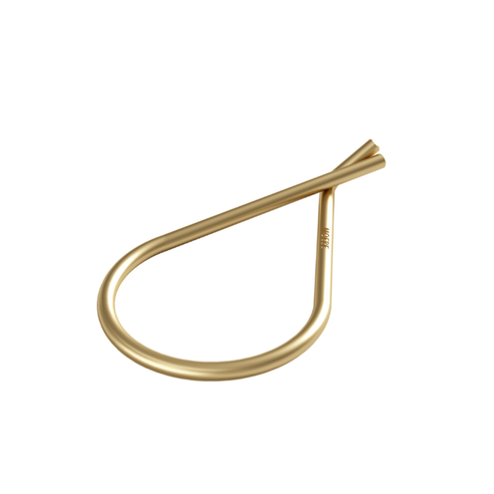 moebe moebe key ring - brass