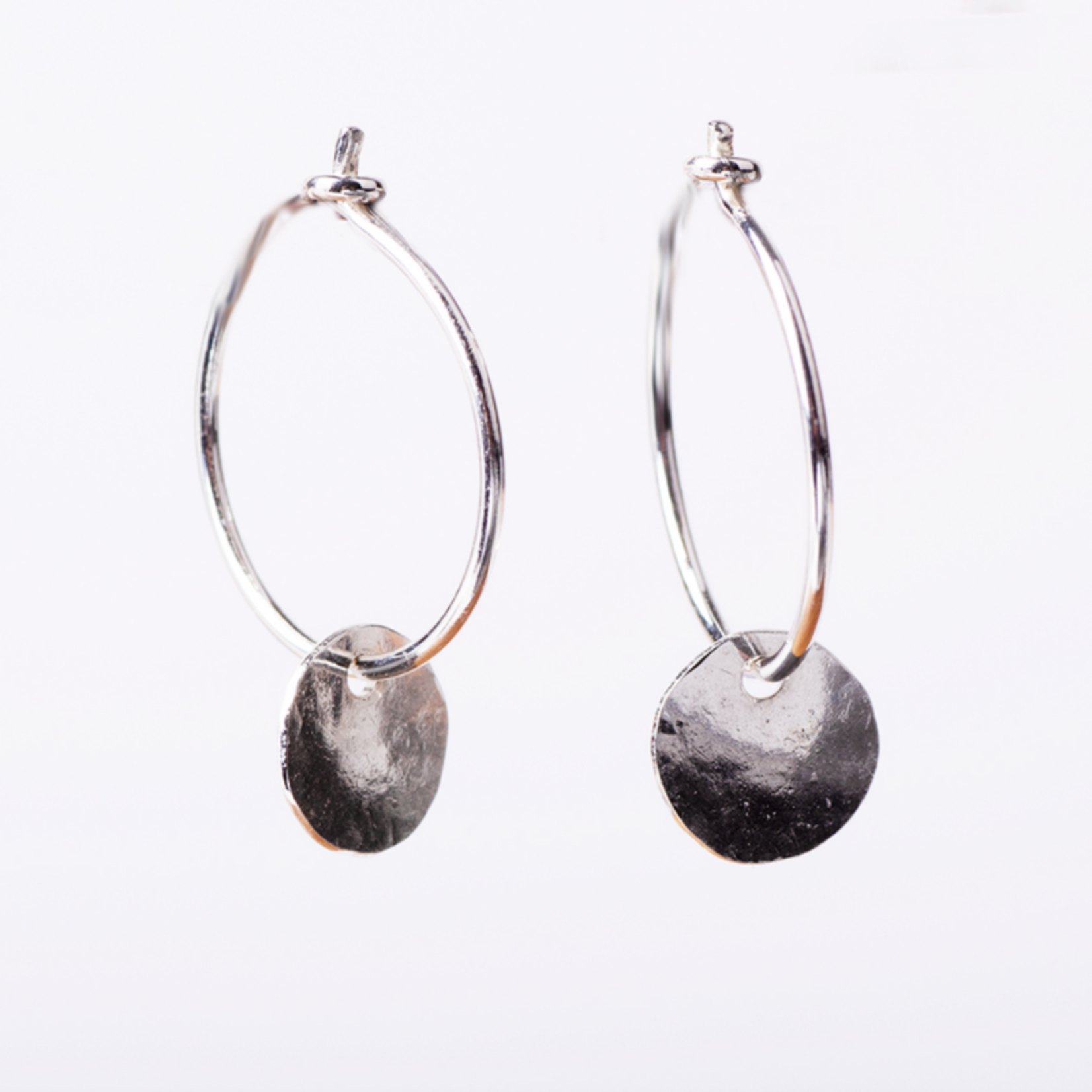 charlotte wooning charlotte wooning - earrings bubbles hoop small