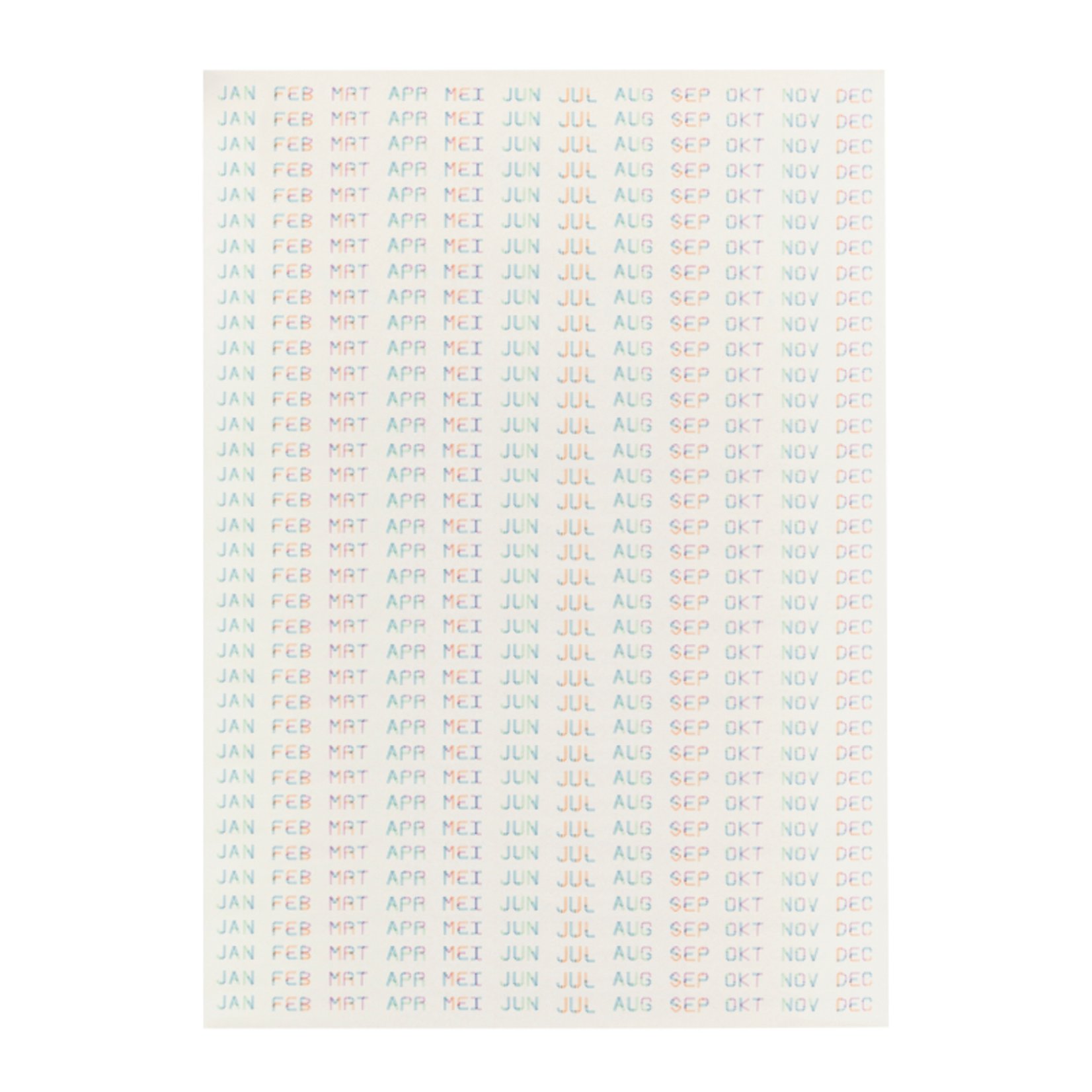 jessica den hartog jessica den hartog  - wall calendar - creative notes