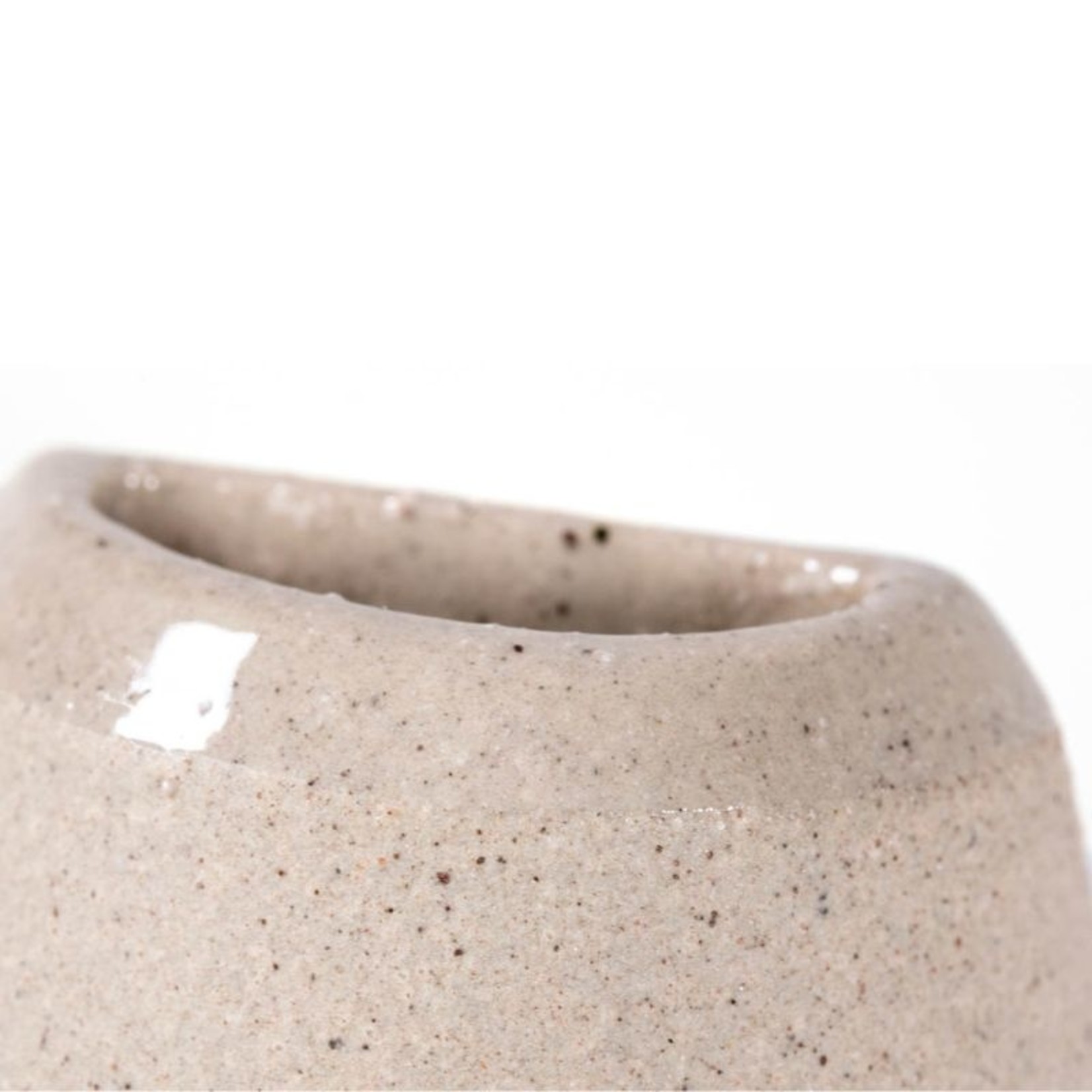 form keramiek form  - wall vase anke - limited edition sand