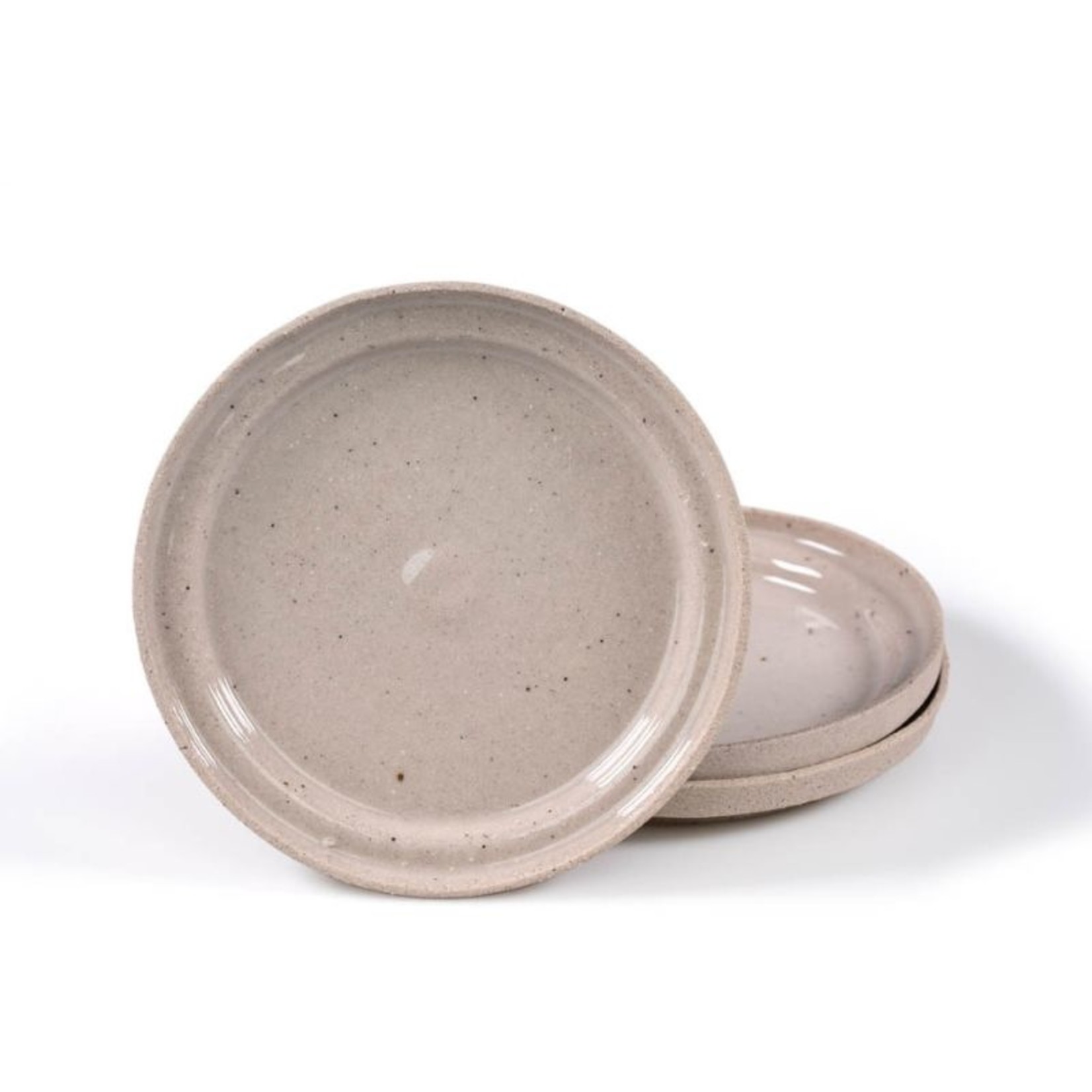 form keramiek form  - cake plate leonie - limited edition sand