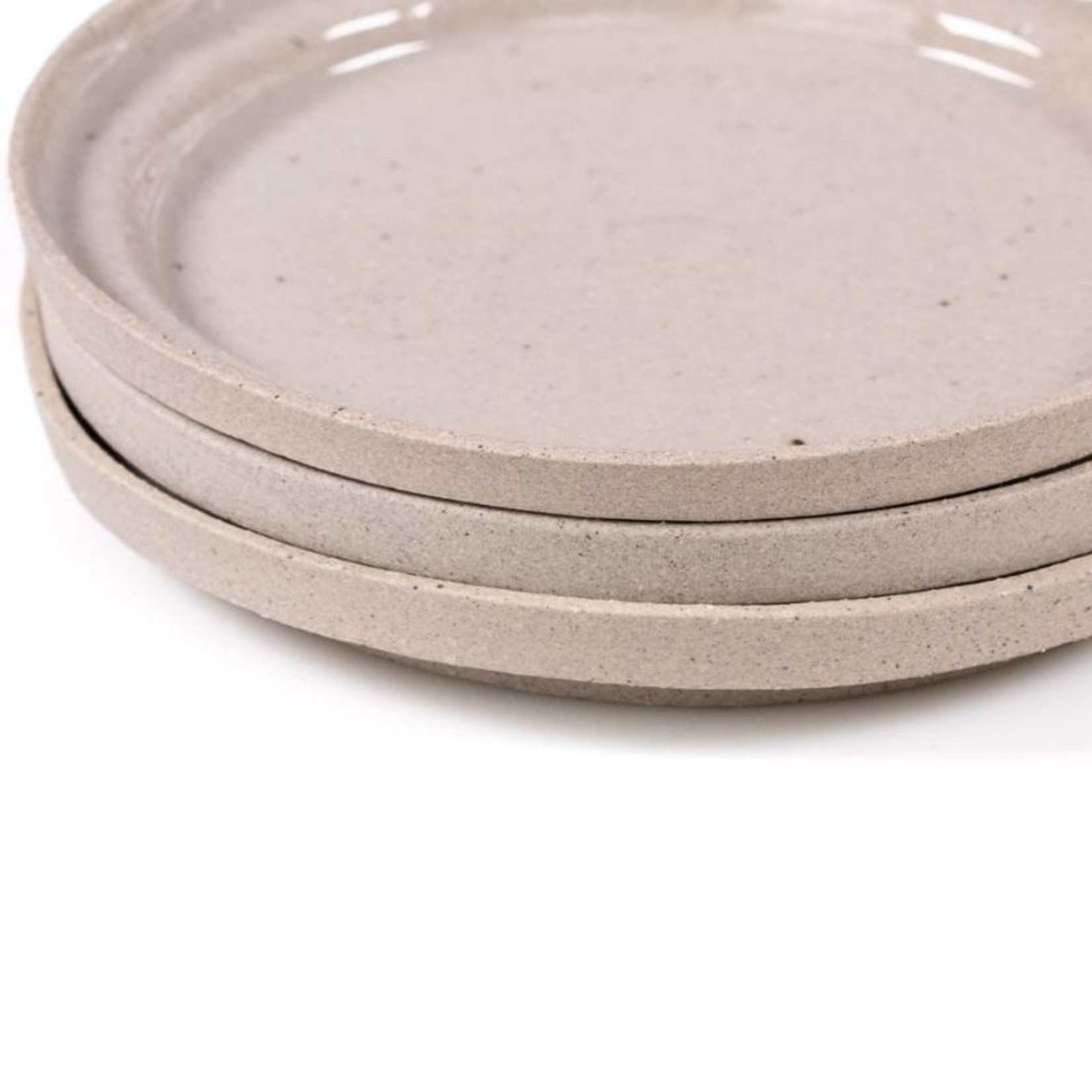 form keramiek form  - cake plate leonie - limited edition sand