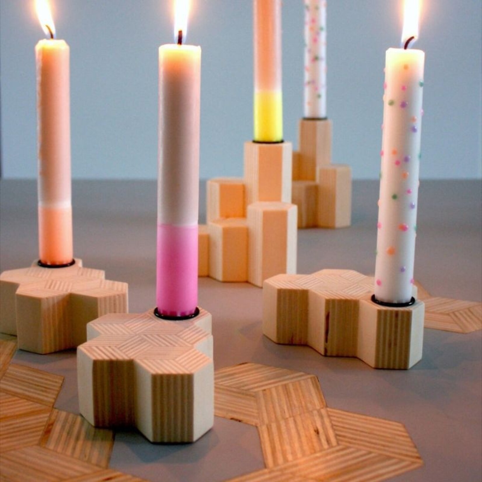 studio hamerhaai studio hamerhaai - candle holder small