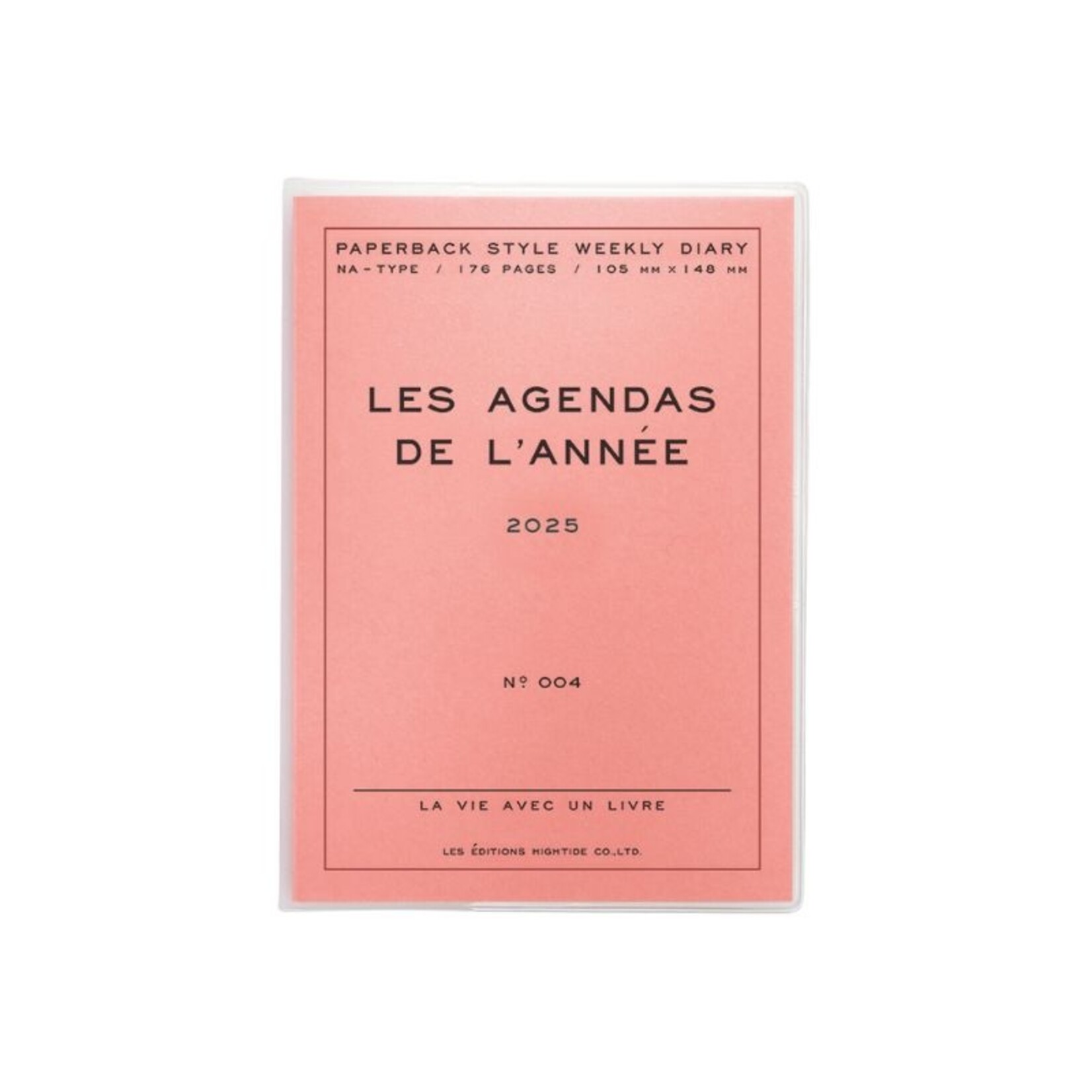 hightide / penco hightide 2025 les agendas de  l'année - roze