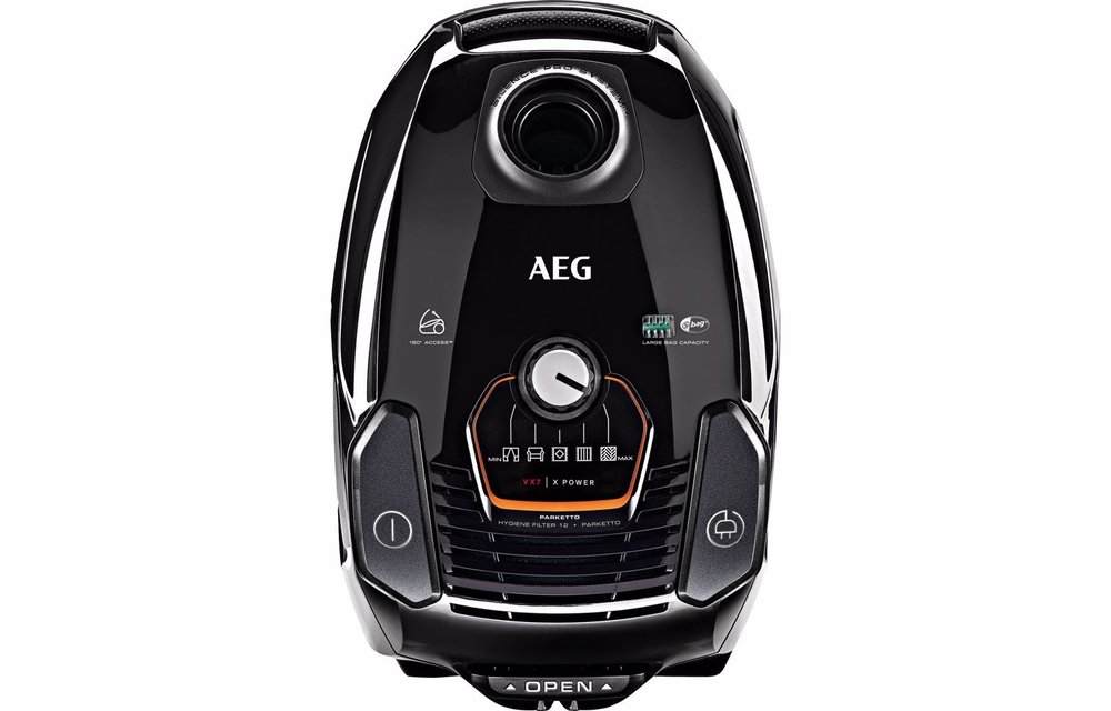 AEG VX72EBL Stofzuiger met zak