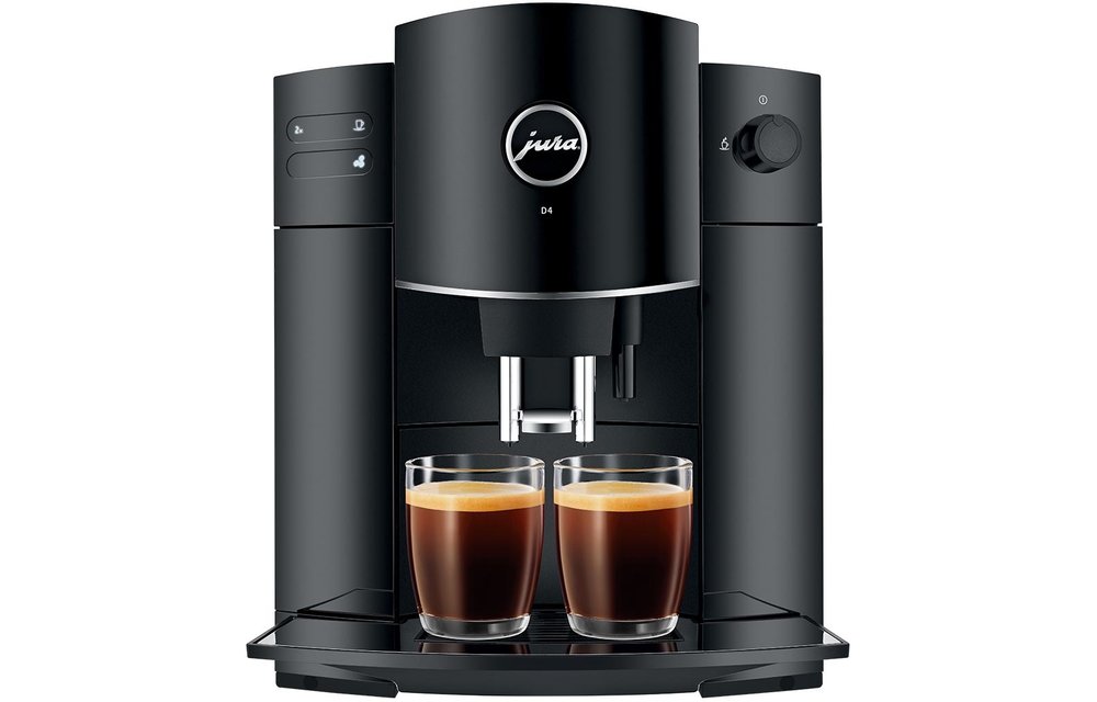 D4 Piano Black - Koffiemachine