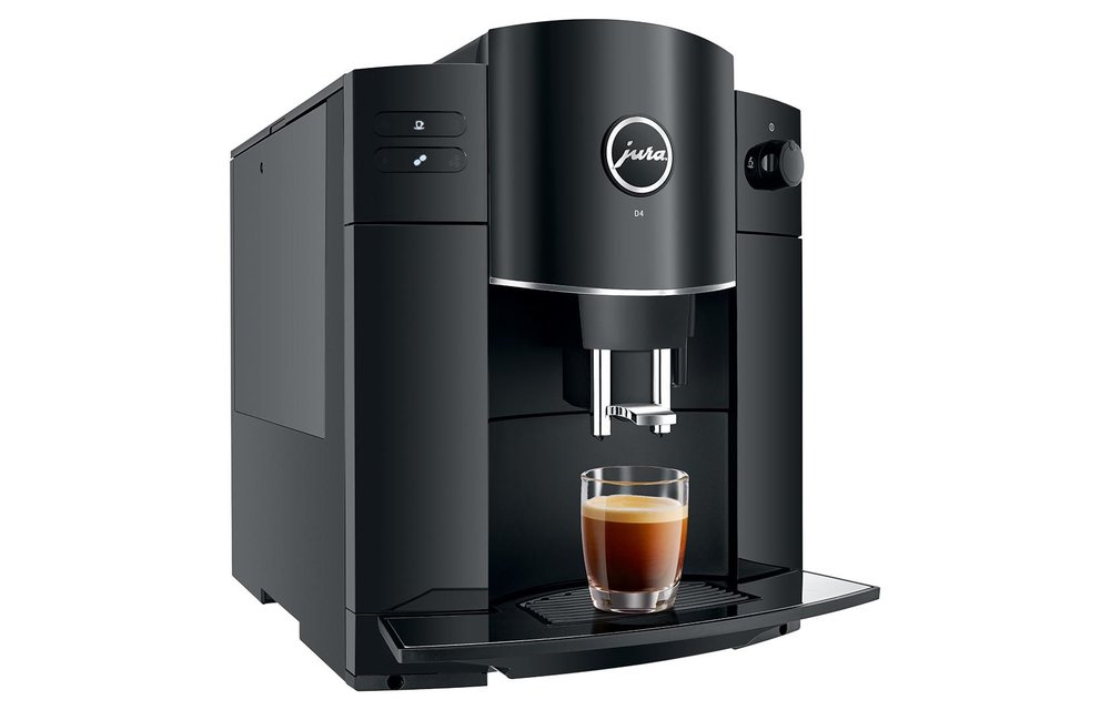 D4 Piano Black - Koffiemachine